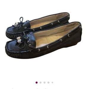 Michael Kors Black Moccasins - Size 8